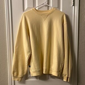 Still Here nyc The Sweatshirt - butter Yellow large